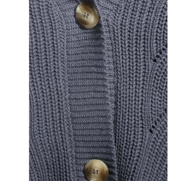 Terra & Sky stitch button Cardigan Plus size 2X - Picture 4 of 4